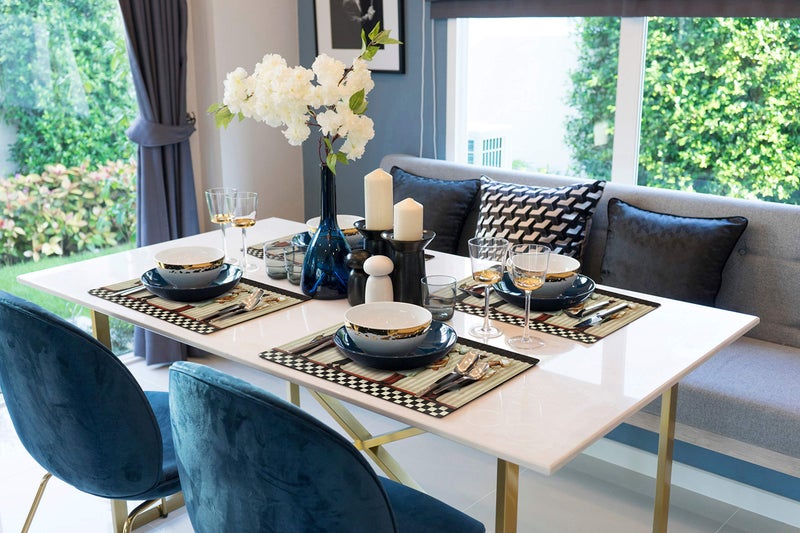 Popular Bath Popular Home Durable Place Mats Set of 4 t (Chef Master - Image 2